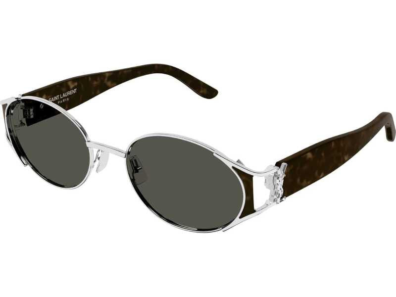 Ochelari de soare Saint Laurent SL M919-002 55, 2024, din Metal, p/u femei