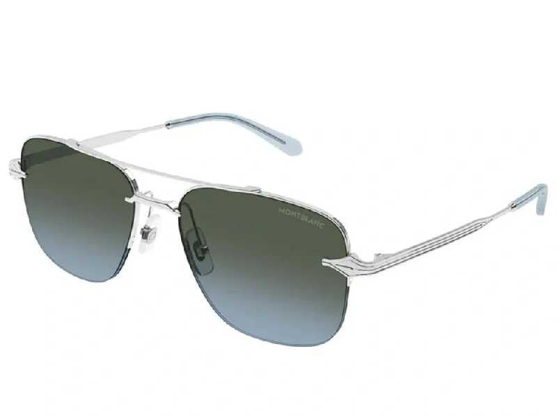 Ochelari de soare MontBlanc MB0513S-003 57, 2026, din Metal, p/u barbati