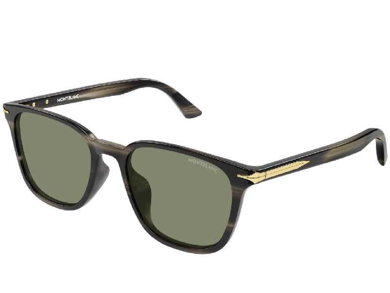 Ochelari de soare MontBlanc MB0518SA-004 55, 2026, din Acetat, p/u barbati