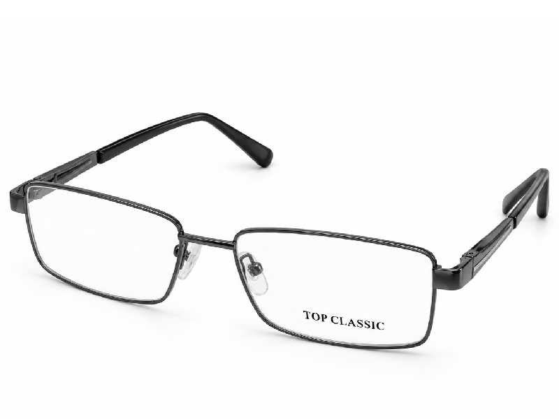 Rama optica Top Classic TP9004 C3, 55-18-140, gun, 2025, din Metal, p/u barbati