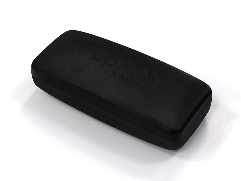 Husa p/u ochelari VCS76193 din metal culoare neagra L44