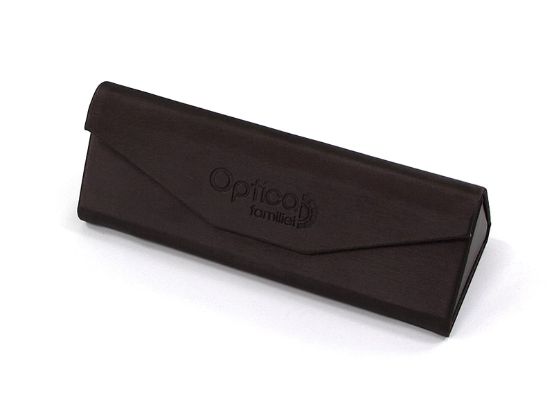 Case for glasses VCS930 made of brown cardboard L43