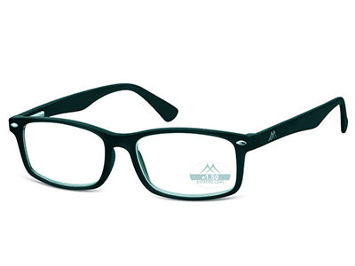 Ochelari de citit Montana HMR83 +1.00, black, din Acetat, p/u barbati + husa