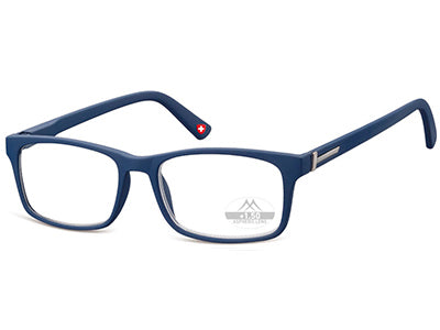 Montana HMR73B +1.50 reading glasses, 2025, blue, acetate, for men + case