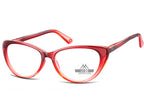 Ochelari de citit Montana HMR64B +2.00 2024, red, din Acetat, femei, cat eye + husa