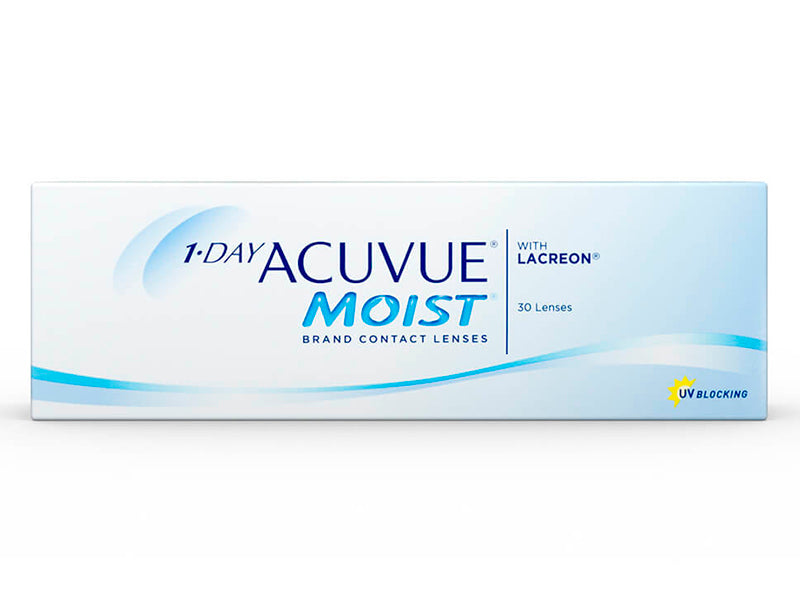 ACUVUE MOIST spherical contact lenses 8.5 1 day N30 (diopter -4.5)