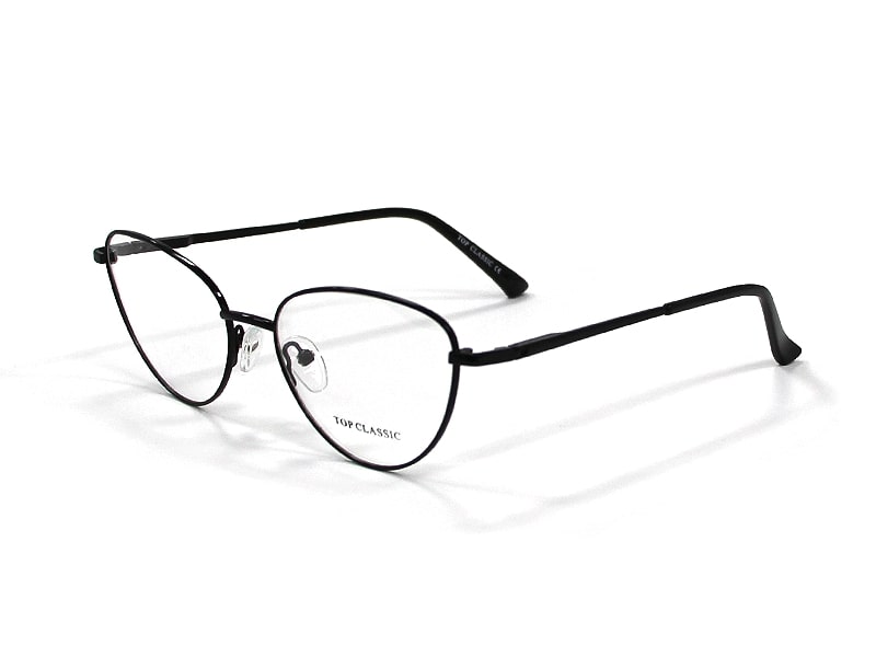 Rama Optica Top Classic TP8990 C1, 53-16-140, black, 2025, din Metal, p/u femei