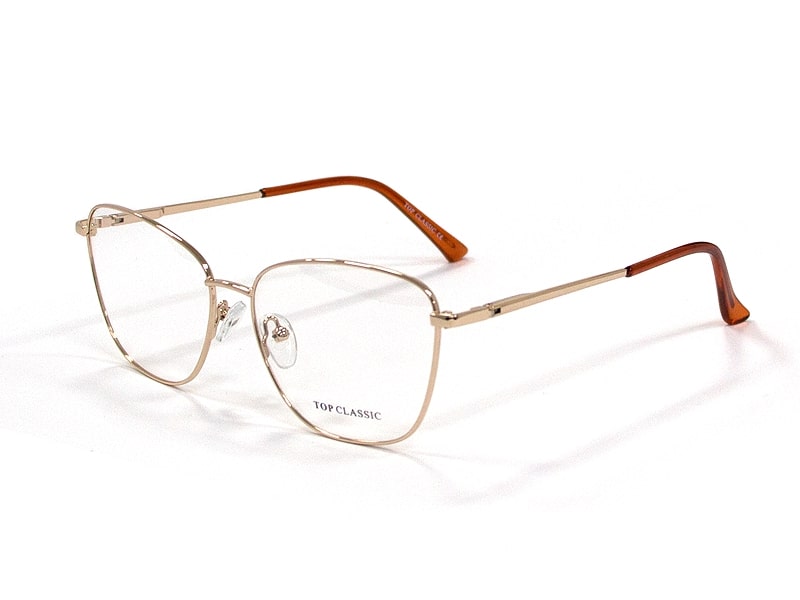 Rama optica Top Classic TP8993 C4, 52-16-140, gold, 2025, din Metal, p/u femei