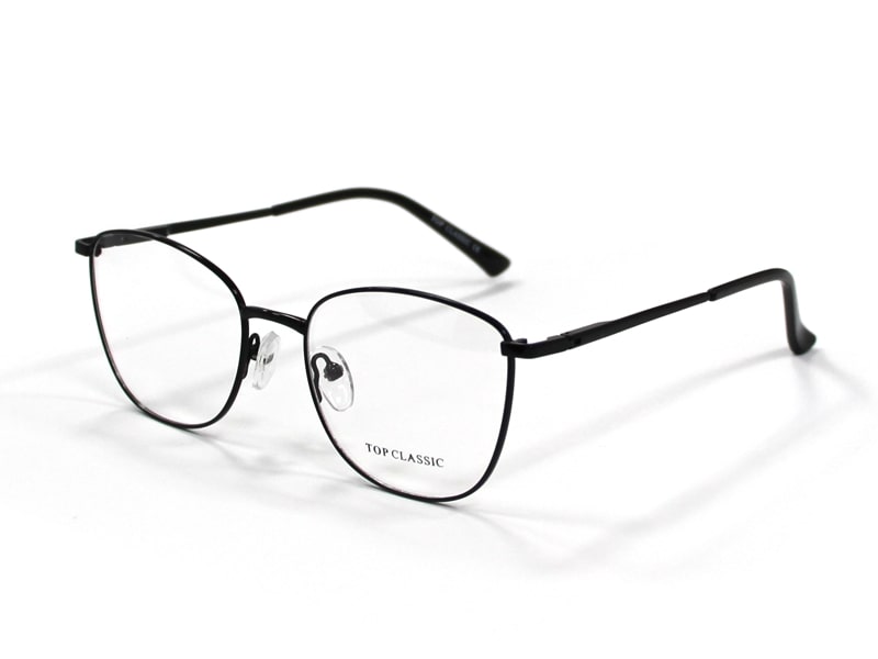Rama Optica Top Classic TP8998 C1 Blk metal,femei,cat eye
