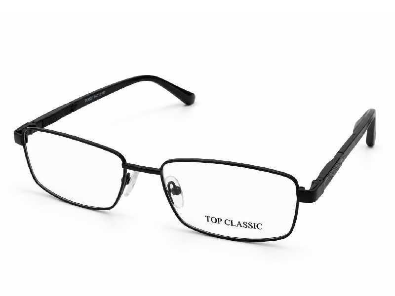 Rama optica Top Classic TP9007 C1, 54-17-140, black, 2025, din Metal, p/u barbati