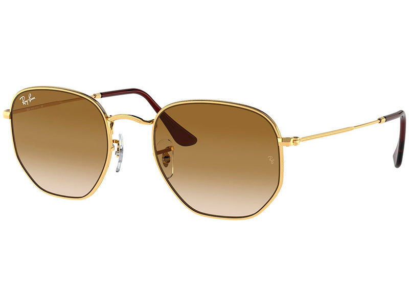 Солнцезащитные очки Ray Ban RB3548-001/51-51, из металла, унисекс