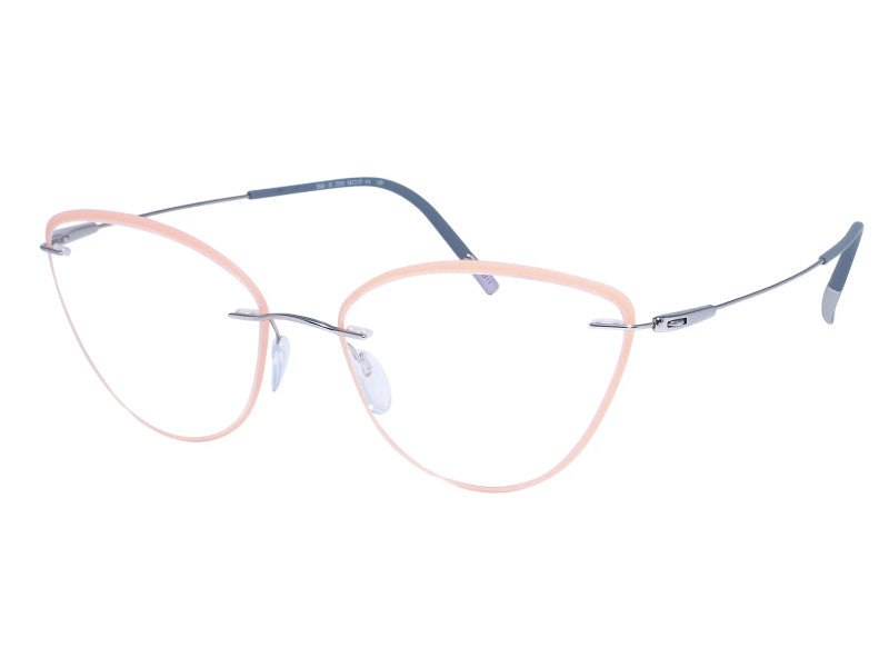 Rama optica Silhouette Dynamics Colorwave 5500/JC-7310-54/17, High-Tech Titanium, p/u femei, Rimless