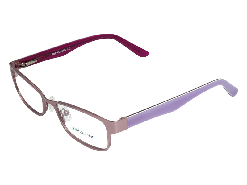 Rama Optica Top Classic TP9050 C4, 47-15-128, roz, din Metal, p/u copii