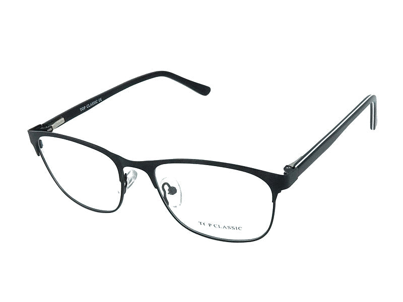 Rama optica Top Classic TP9025 C1, 52-18-140, black, 2025, din Metal, p/u femei